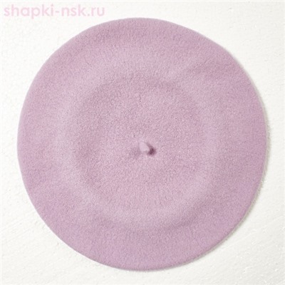 Берет фетр без отделки 12 Берет женский (59-61)