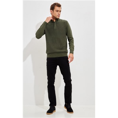 Джемпер P321-15200 khaki-melange