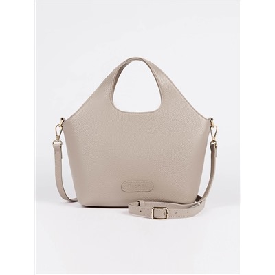 Женская кожаная сумка Richet 3227LG 930 Бежевый
