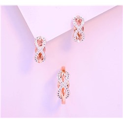 Набор: Кольцо и Серьги бижутерия