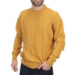 G636 YELLOW Джемпер мужской (100% шерсть)