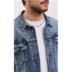 Куртка джинсовая мужская F311-1296 синяя