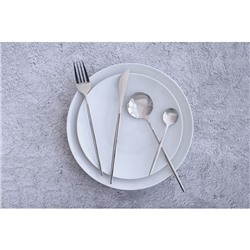 Столовые приборы Magistro «Блинк», 4 предмета, нержавеющая сталь, серебристые