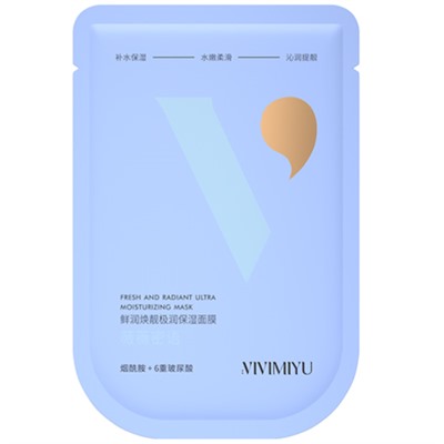 VIVIMIYU Тканевая маска для лица УЛЬТРА УВЛАЖНЕНИЕ