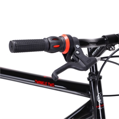 Велосипед 26" рама 17" 7sp KRYPTON TWINKLE TWO чёрный угольный