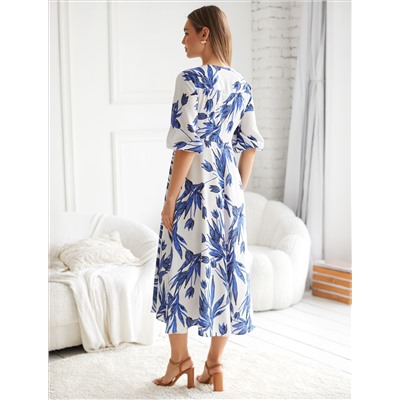 Платье из вискозы с лиоцеллом