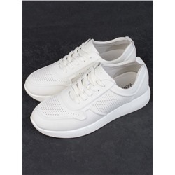 05-PDL195-6-1 LT. BEIGE Кроссовки женские (натуральная кожа)