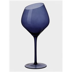 Бокал для вина Magistro «Иллюзия», 540 мл, 10×24 см, стекло, синий