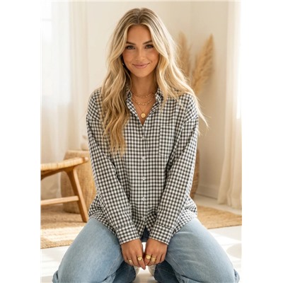 Рубашка OVER SIZE (хлопок)