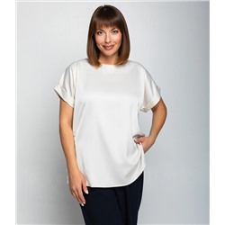 Блуза #ОКТ035001-1, жемчужный