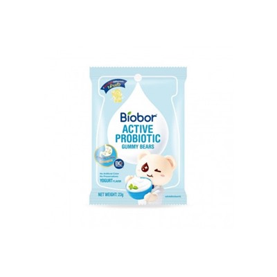 Мармеладные мишки с пробиотиками со вкусом йогурт BIOBOR 23 гр