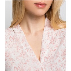 Блуза #КТ803 (8), пудровый