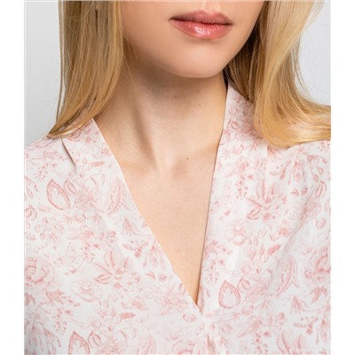 Блуза #КТ803 (8), пудровый