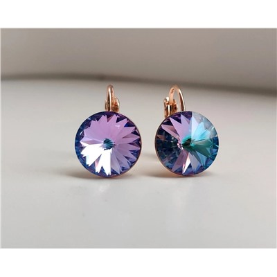 Серьги с кристаллами Swarovski