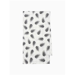 Дорожка на стол новогодняя Этель Merry Christmas 40×146 см, 100% хлопок, саржа 190 г/м², белая