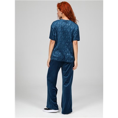 Элнора-Жаккард - костюм петроль