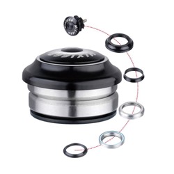 Рулевая колонка MIXIEER QLP-56 размер 1-1/8"х41х30 высота 10мм пром.подш. вес 119г /уп100