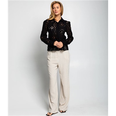 Блуза #ОКТ086009, чёрный