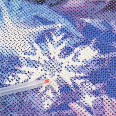 Алмазная вышивка полное заполнение «Эльза» Холодное сердце, 30×40 см, на холсте