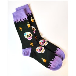 Носки р.35-40 "Niceee" Череп