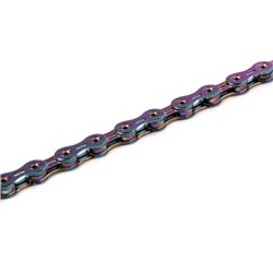 Велосипедная цепь SUMC 12 speed SX12SL RAINBOW 1/2"x11/128" 126L суперлайт 244 г (SHIMANO M9100 / KMC DLXC12) ГОСТ 30442-97 ISO 9633 /уп 25/