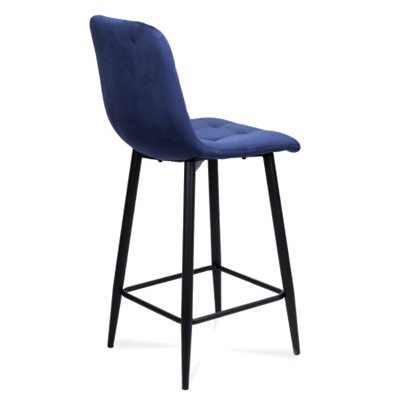 Стул барный SB-005 Темно-синий Velvet G062-49 / GBAR895A-1 /уп 2/