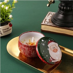 Набор ароматических свечей в баночках 4 штуки в подарочной коробке. 4 шт. * 80 гр.