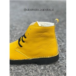 Ab.Zapatos 4619/2 AMARILLO+Pelle 905 (220) Amarillo-Marron