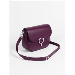 Женская кожаная сумка Richet 3292LN 603 Фиолетовый