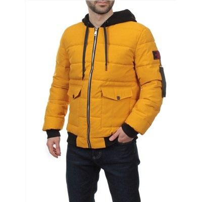2172 YELLOW Куртка мужская зимняя облегченная (150 гр. холлофайбер)