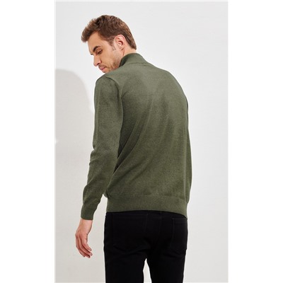 Джемпер P321-15200 khaki-melange