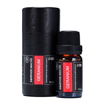 Эфирное масло «Герань», 10 мл, в тубусе
