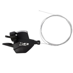 MTB. Шифтер правый L-TWOO LTWOO A3 NEW 8ск., 2:1, Shimano совместим, Кабель со сверхнизким трением, Индикатор передачи, 135 г /уп 100/