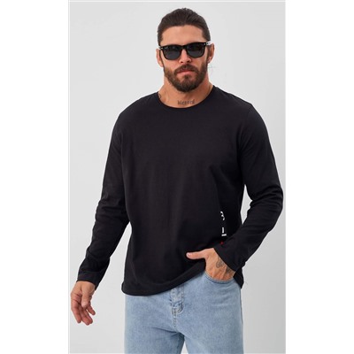 Лонгслив F521-1001-899 black