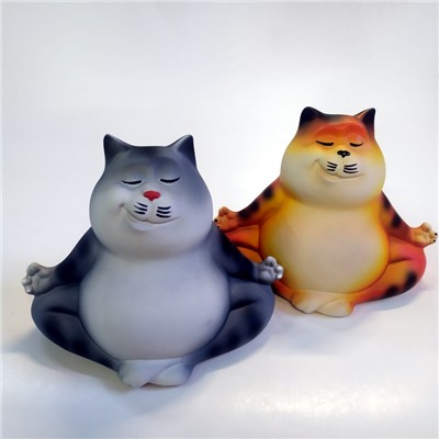 Копилка керамическая Кот Йог 14*20 см