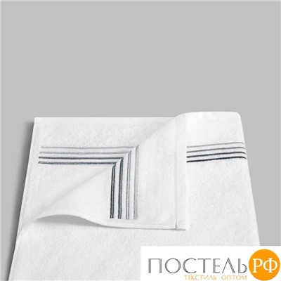 TOGAS ЛИНАРИ бел-сер Полотенце 40х60, 100% хлопок, 550 г/м2
