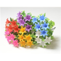 Ветка в букете лилия 5 голов. Цвет в ассортименте, без права выбора.