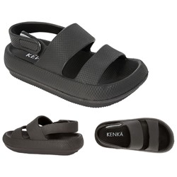 Туфли пляжн Kenka 1-100 black ( 2,0)