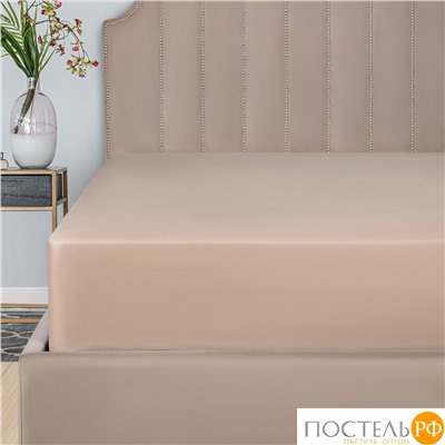 DOME ФАРОСТА свет-кор Простыня 230х250 (см), 1пр., хл/сат