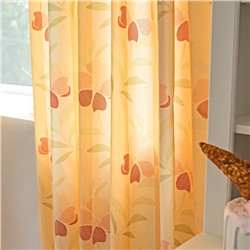 Комплект штор Microfiber-4, желтый (df-200009-gr)