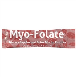 Fairhaven Health, мио-фолат, смесь для приготовления напитка для здоровья репродуктивной системы, без ароматизаторов, 30 пакетиков по 2,4 г