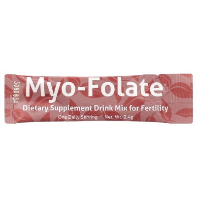 Fairhaven Health, мио-фолат, смесь для приготовления напитка для здоровья репродуктивной системы, без ароматизаторов, 30 пакетиков по 2,4 г