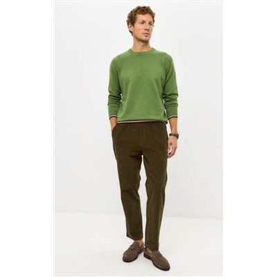 Брюки вельвет P421-0865 khaki