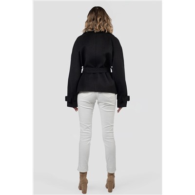 01-12222 Пальто женское демисезонное (пояс)