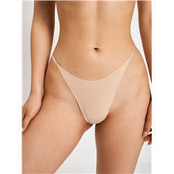 Трусы стринг жен Paula бежевый Infinity Lingerie