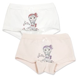 5982 Трусы шорты для девочек многоцвет (BAYKAR)