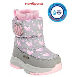 Сапоги зима Kedberry 2112-21 grey/pink