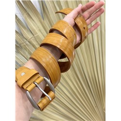 Ремень NEW YORK, Горчица