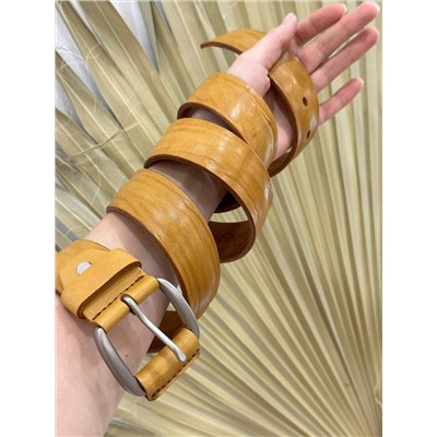 Ремень NEW YORK, Горчица