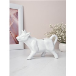 Фигурка кашпо+оберег Корова 17 см / FLM-255 /уп 36/молочник
